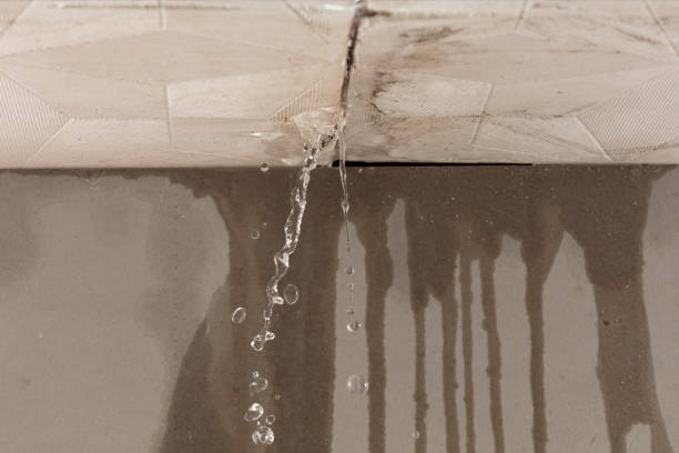Professional Sewage Cleanup technician working in Morris, OK